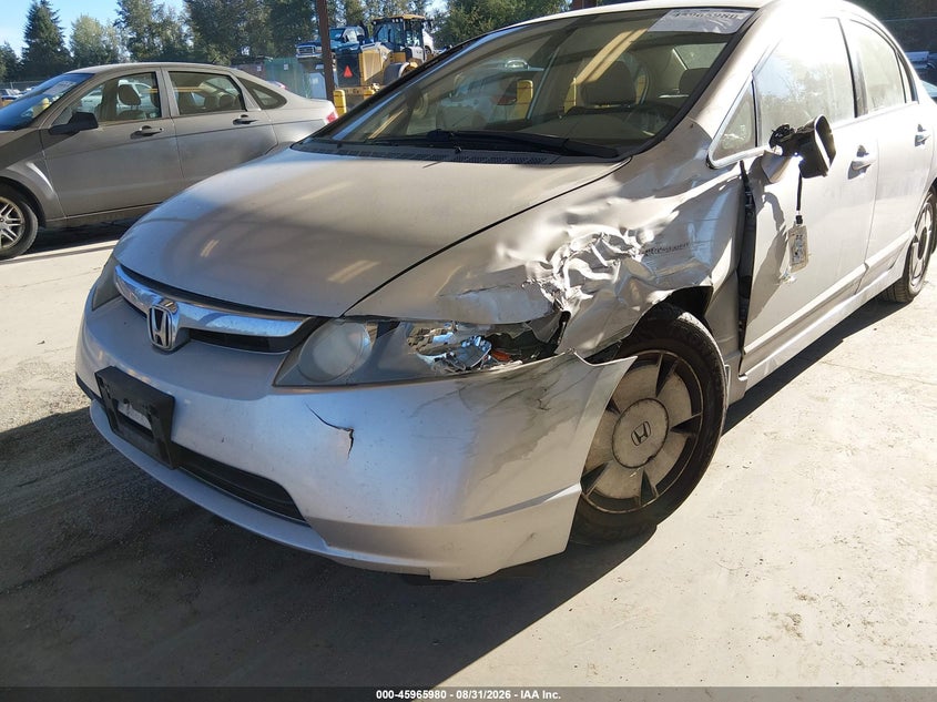 2006 HONDA CIVIC HYBRID auction photo 6