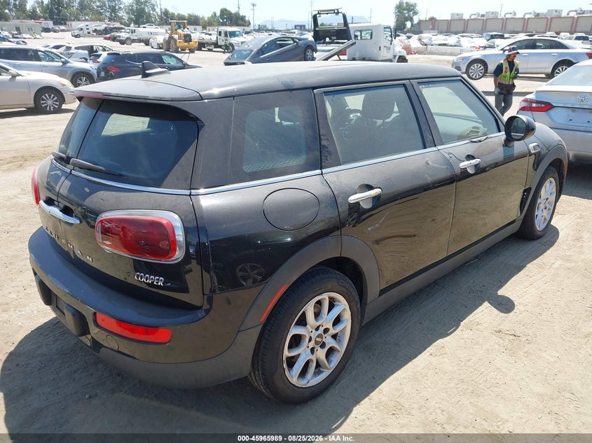 Vin: wmwln5c5xg2b35259, lot: 46465208, mini clubman cooper 20164
