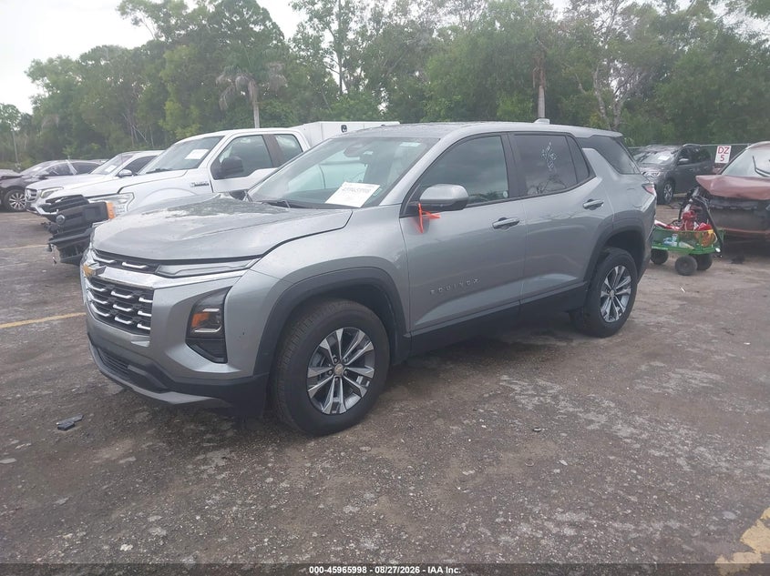2026 Chevrolet Equinox Fwd Lt, Right Rear, IAAI, VIN 3GNAXHEG4TL344823 — photo 2