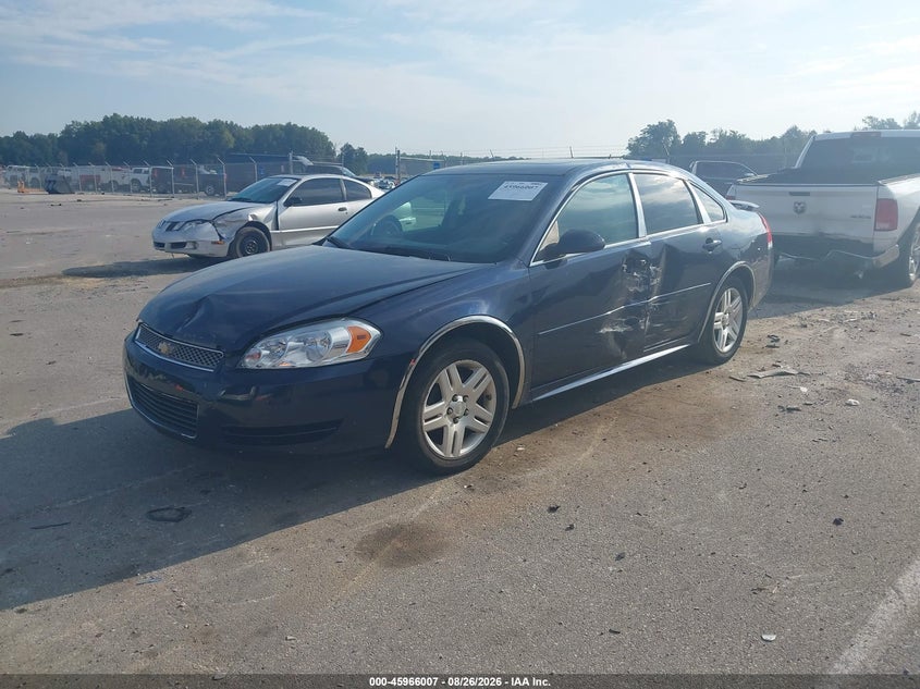 2012 Chevrolet Impala, Left Side, IAAI, VIN 2G1WB5E33C1206967 — photo 2