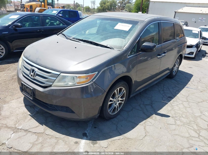 Vin: 5fnrl5h63cb126959, lot: 46465239, honda odyssey ex-l 20122