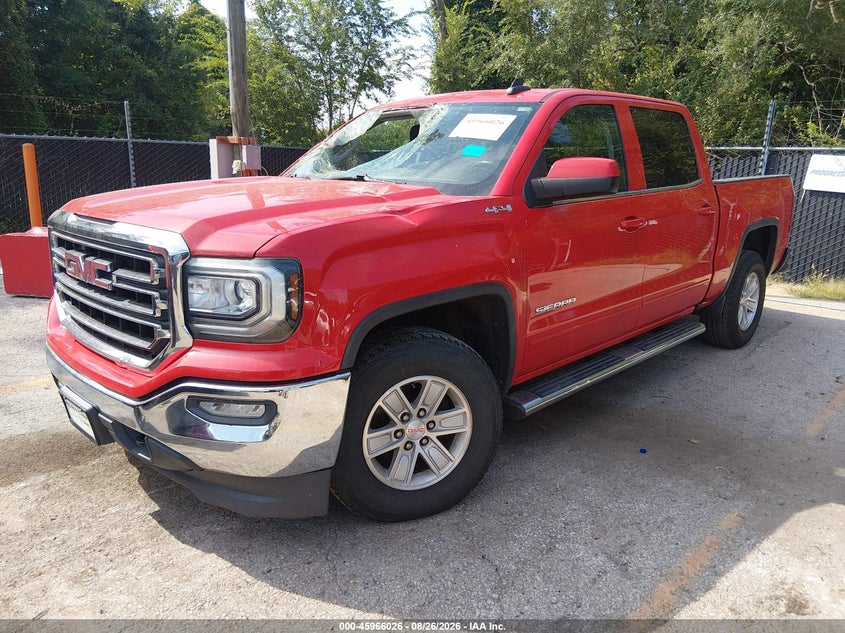 2016 GMC Sierra, Front End, IAAI, VIN 3GTU2MEC9GG125137 — photo 2