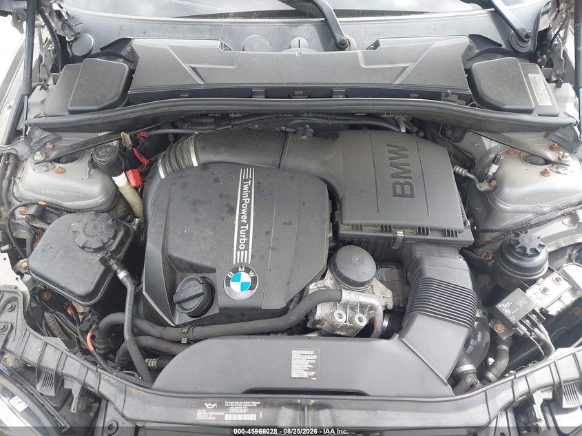2013 BMW 1 SERIES CABRIO 3L I6 FI DOHC 24V NF4