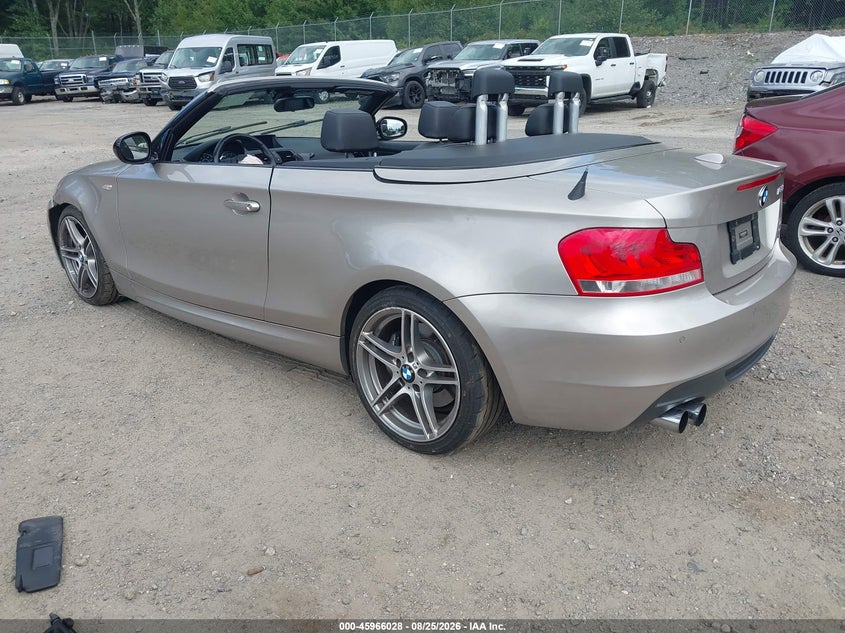 2013 BMW 1 SERIES CABRIO 3L I6 FI DOHC 24V NF4