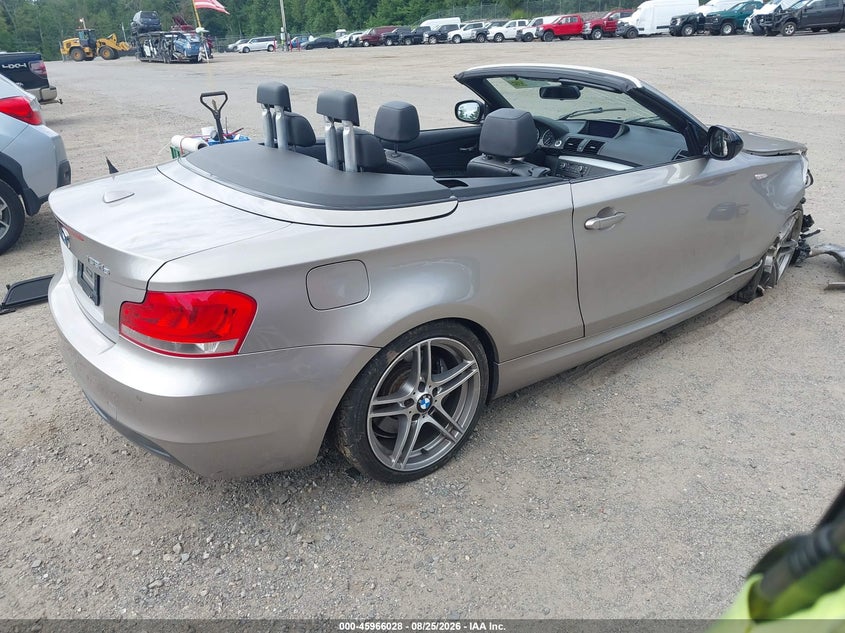 2013 BMW 1 SERIES CABRIO 3L I6 FI DOHC 24V NF4