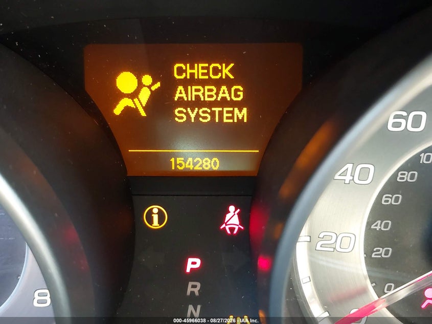 ACURA MDX 2012 VIN 2HNYD2H39CH536697
