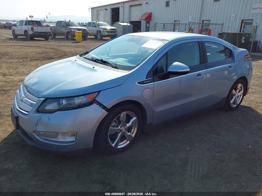 2014 Chevrolet Volt, Удар спереди, IAAI, VIN 1G1RC6E47EU168806 — фото 2