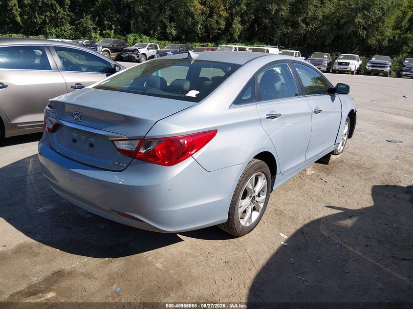 Vin: 5npec4ac8bh155897, lot: 46465284, hyundai sonata limited 20114