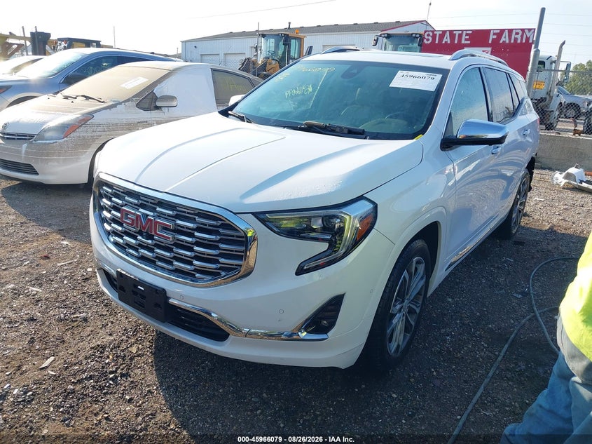 2020 GMC Terrain, Удар сзади, IAAI, VIN 3GKALSEX2LL103705 — фото 2