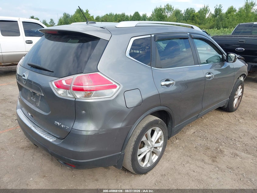 Vin: knmat2mv8fp546218, lot: 46465325, nissan rogue sv 20154