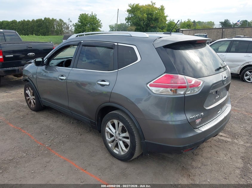 2015 NISSAN ROGUE auction photo 3