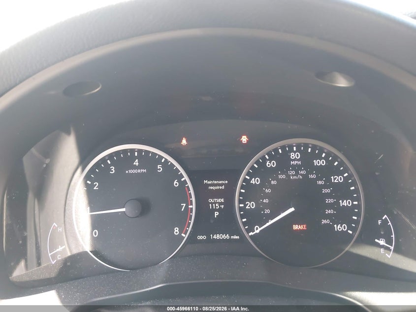 LEXUS ES 350 2013 VIN JTHBK1GG4D2045723
