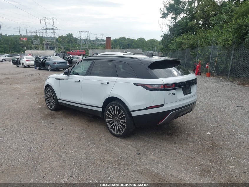 Vin: salyk2ex9la286193, lot: 46465342, land rover range rover velar p250 r-dynamic s 20203