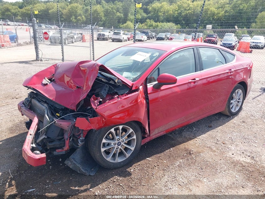 2020 Ford Fusion, Front End, IAAI, VIN 3FA6P0HD7LR249452 — photo 2