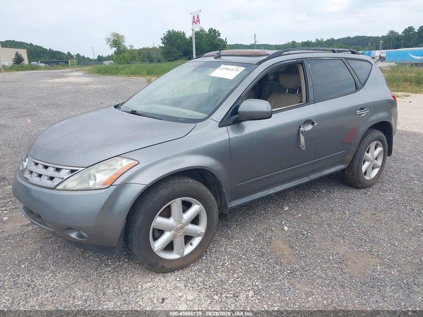 2005 Nissan Murano, Звичайний знос, IAAI, VIN JN8AZ08W45W423515 — фото 2
