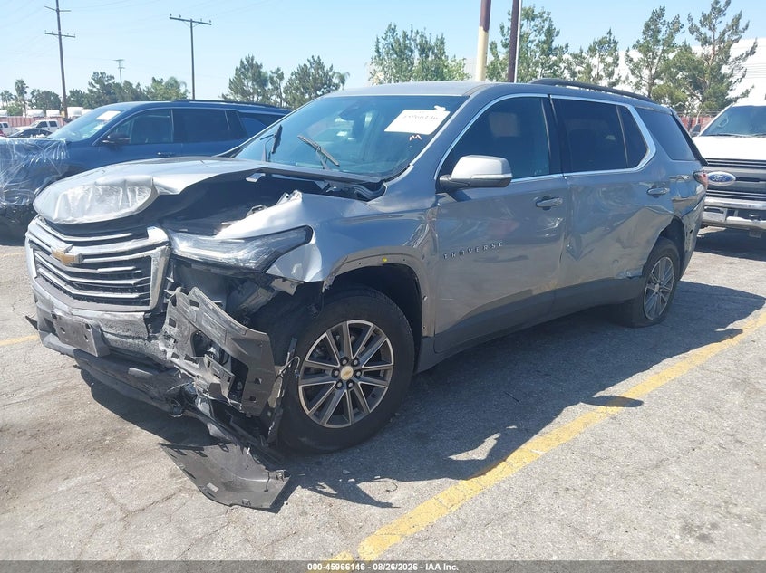 Vin: 1gnergkw2pj140181, lot: 46465365, chevrolet traverse fwd lt cloth 20232