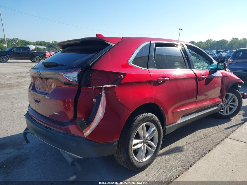Vin: 2fmpk3j85hbb96134, lot: 46465405, ford edge sel 20174