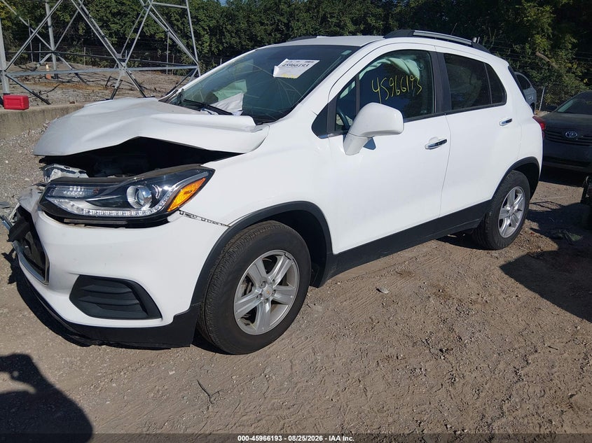 2020 Chevrolet Trax, Front End, IAAI, VIN KL7CJLSB7LB046425 — photo 2