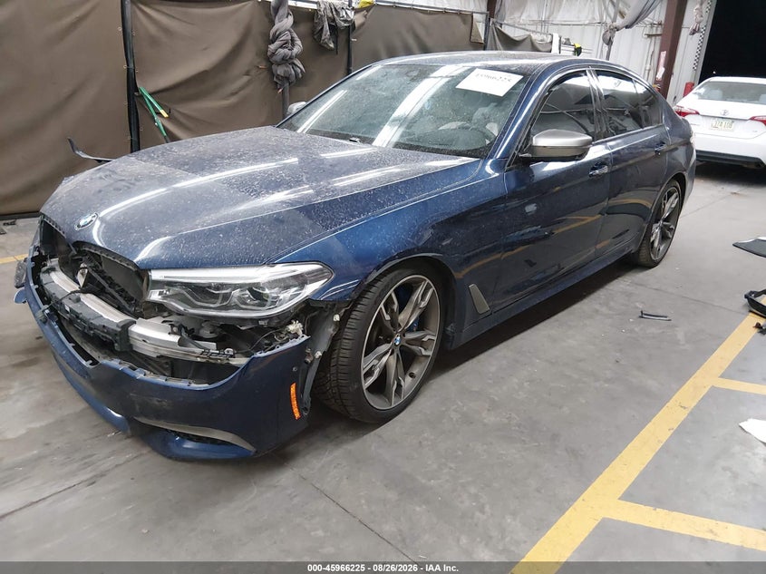 Vin: wbajb9c57jb049774, lot: 46465444, bmw m550i xdrive 20182