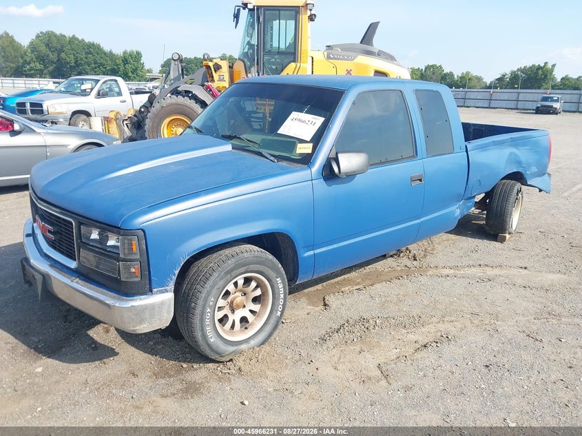 1995 GMC Sierra, Оба бока, IAAI, VIN 2GTEC19KXS1533259 — фото 2