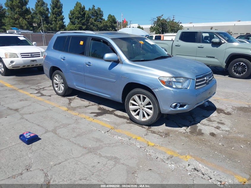 2008 TOYOTA HIGHLANDER HYBRID auction photo 1