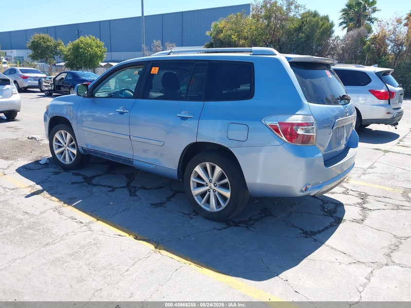 2008 TOYOTA HIGHLANDER HYBRID auction photo 3