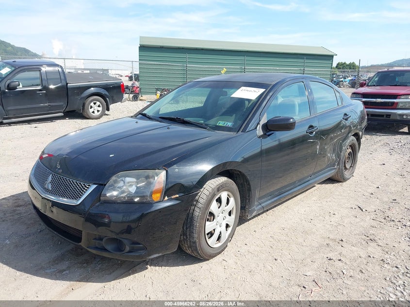 2010 Mitsubishi Galant, Left Side, IAAI, VIN 4A32B3FF9AE007014 — photo 2