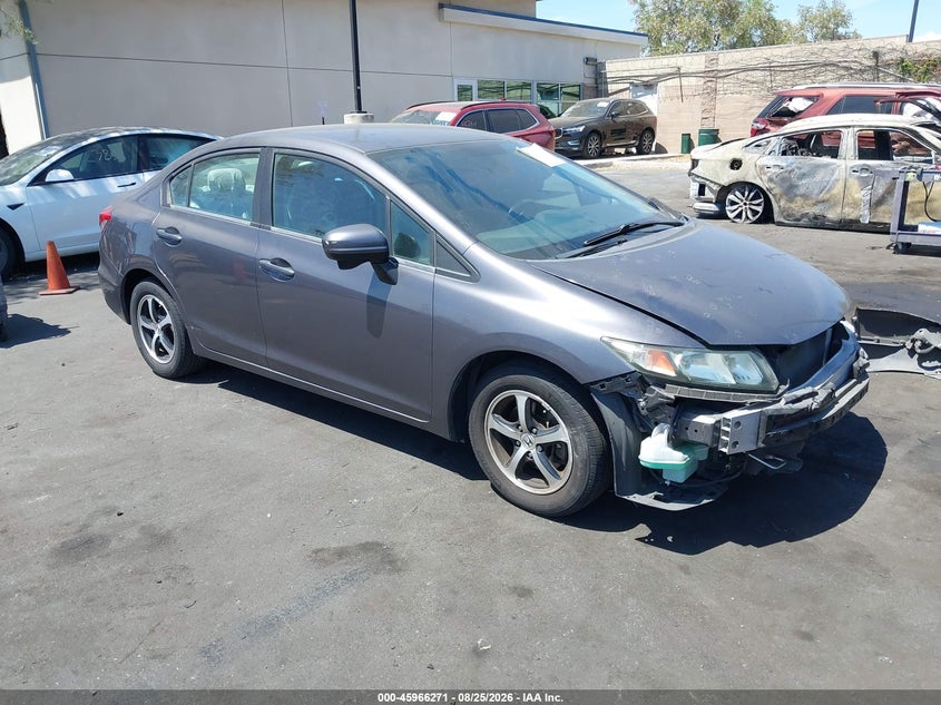 Vin: 19xfb2f75fe246479, lot: 46465490, honda civic se 20151