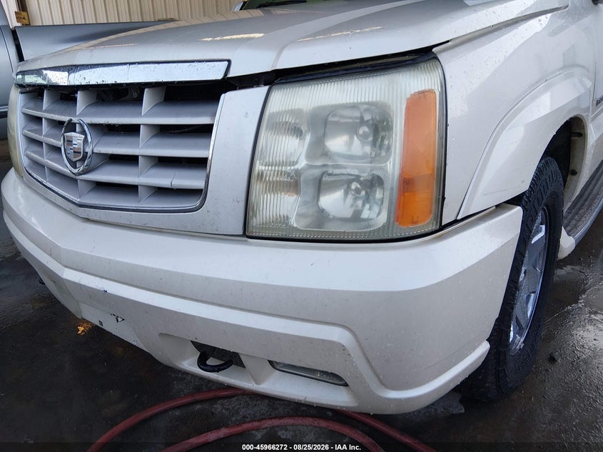 CADILLAC ESCALADE 2002 VIN 1GYEC63T22R186252