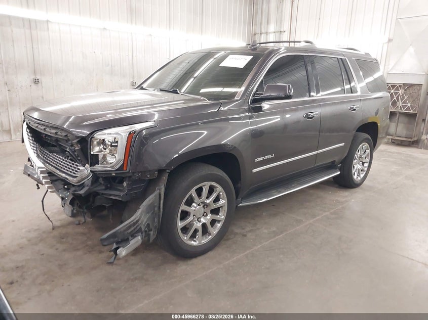 2017 GMC Yukon, Front End, IAAI, VIN 1GKS2CKJ6HR340419 — photo 2