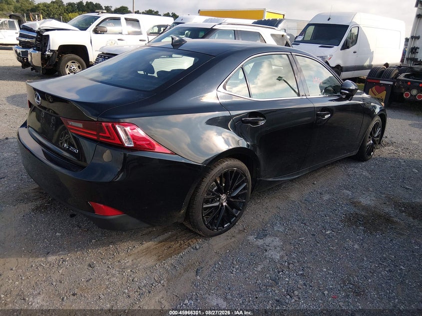 2015 LEXUS IS 250 auction photo 4