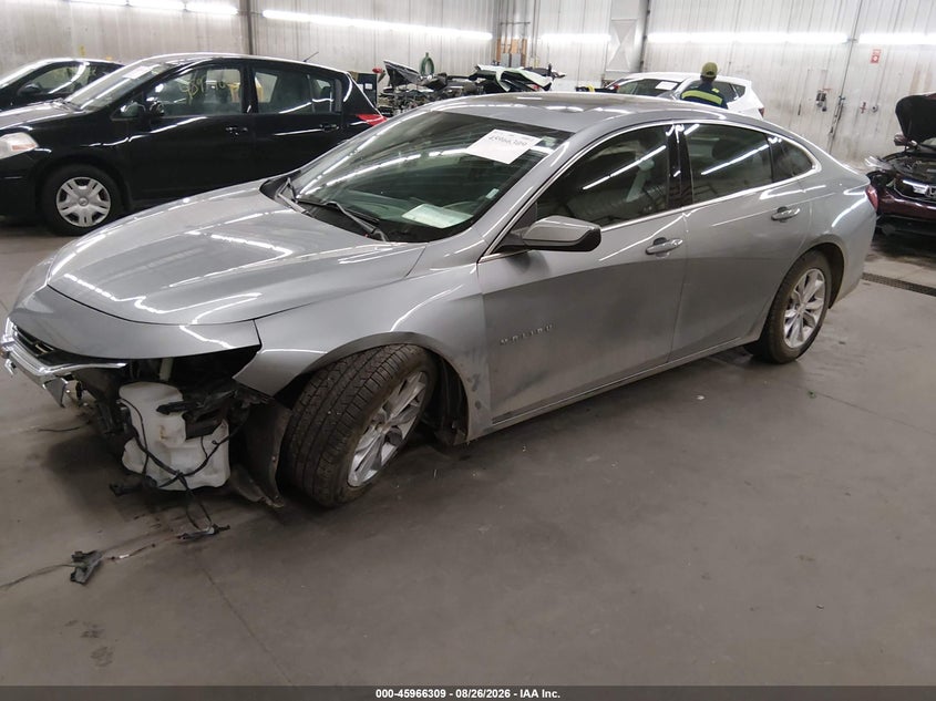 2023 Chevrolet Malibu Fwd 1Lt, Front End, IAAI, VIN 1G1ZD5ST8PF252059 — photo 2