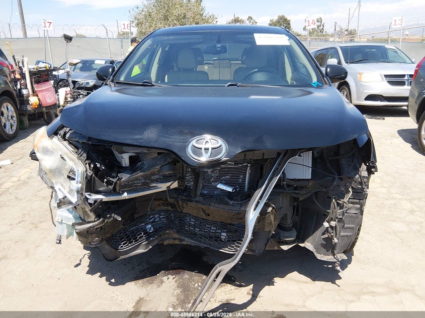 2011 TOYOTA VENZA SPORT UTILITY VEHICLE 3.5L V-6 DOHC, VVT, REGULAR , 268HP