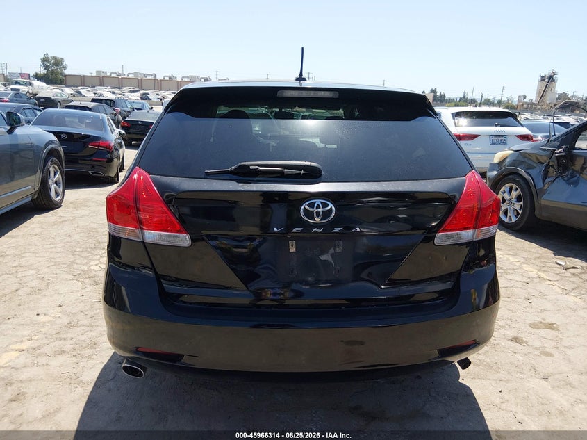 2011 TOYOTA VENZA SPORT UTILITY VEHICLE 3.5L V-6 DOHC, VVT, REGULAR , 268HP
