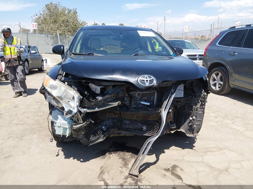 2011 TOYOTA VENZA SPORT UTILITY VEHICLE 3.5L V-6 DOHC, VVT, REGULAR , 268HP