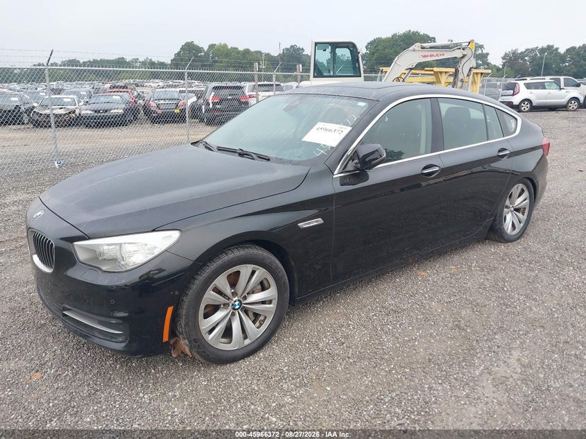 2014 BMW 5er, Обычный износ, IAAI, VIN WBA5M4C55ED183353 — фото 2