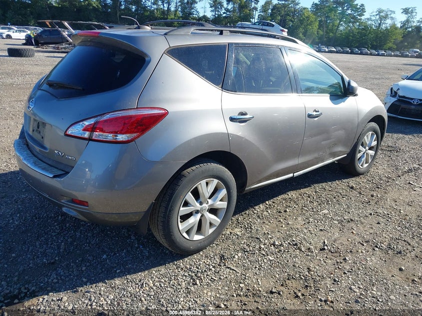 2011 NISSAN MURANO auction photo 4