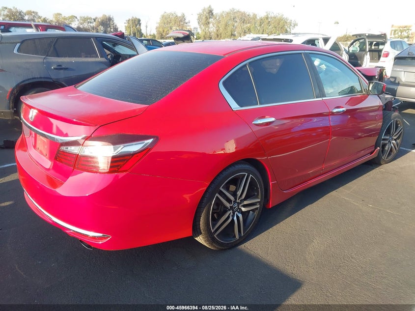2017 HONDA ACCORD auction photo 4