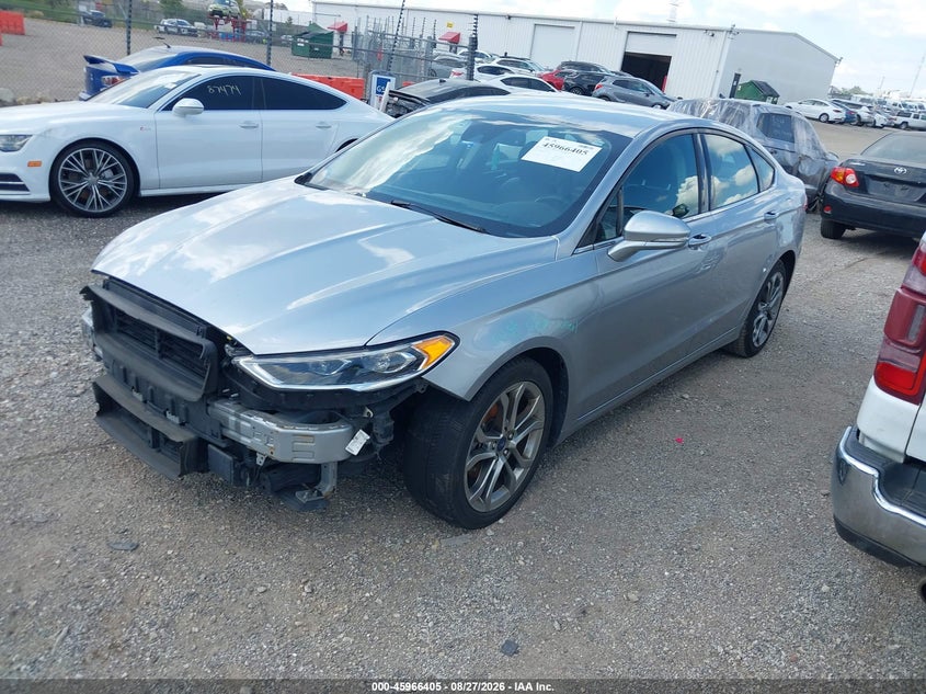 2020 Ford Fusion, Front End, IAAI, VIN 3FA6P0CD4LR195938 — photo 2