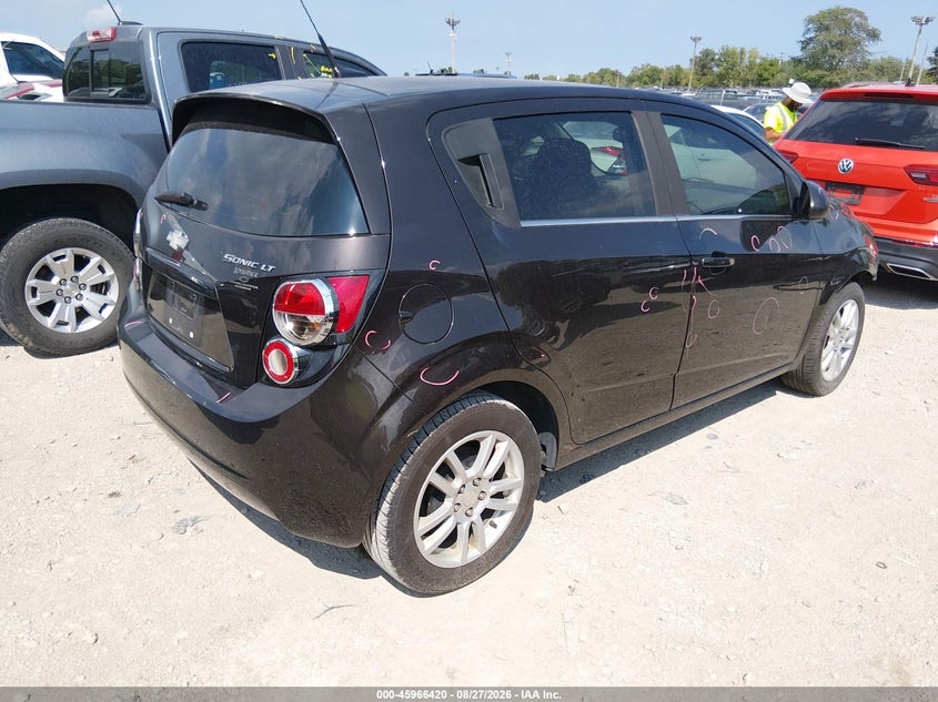 Vin: 1g1jc6sh2e4108128, lot: 46465639, chevrolet sonic lt auto 20144