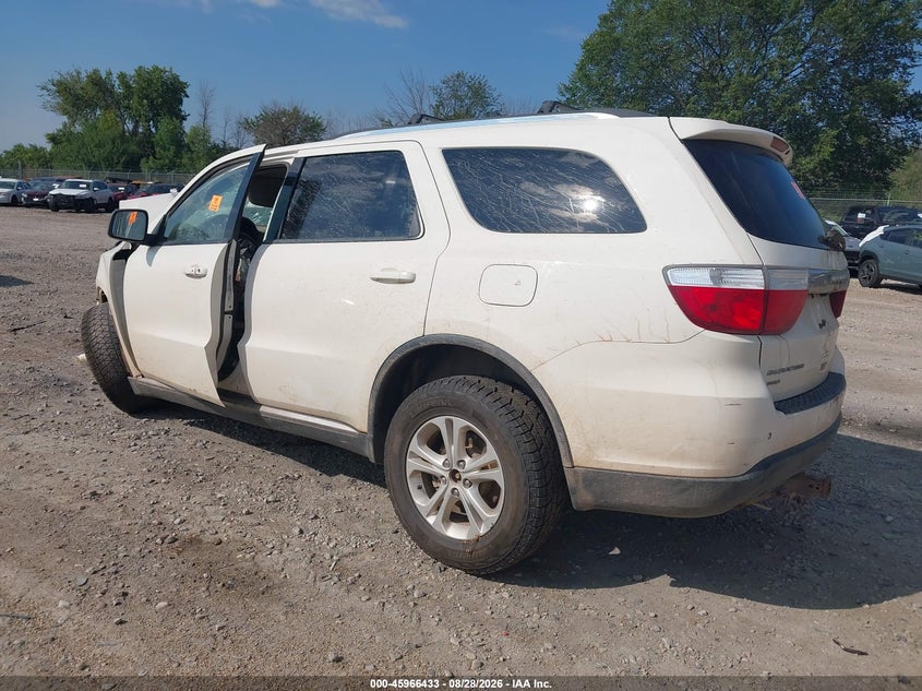 Vin: 1c4rdjdg1cc217696, lot: 46465652, dodge durango crew 20123