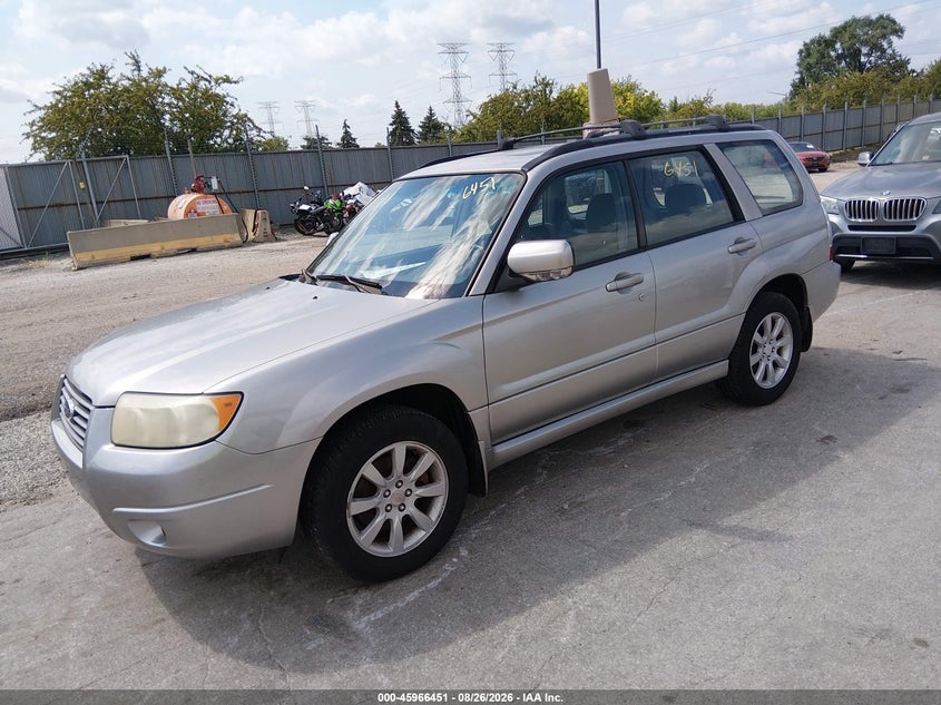 2006 Subaru Forester, Обычный износ, IAAI, VIN JF1SG65686H750511 — фото 2