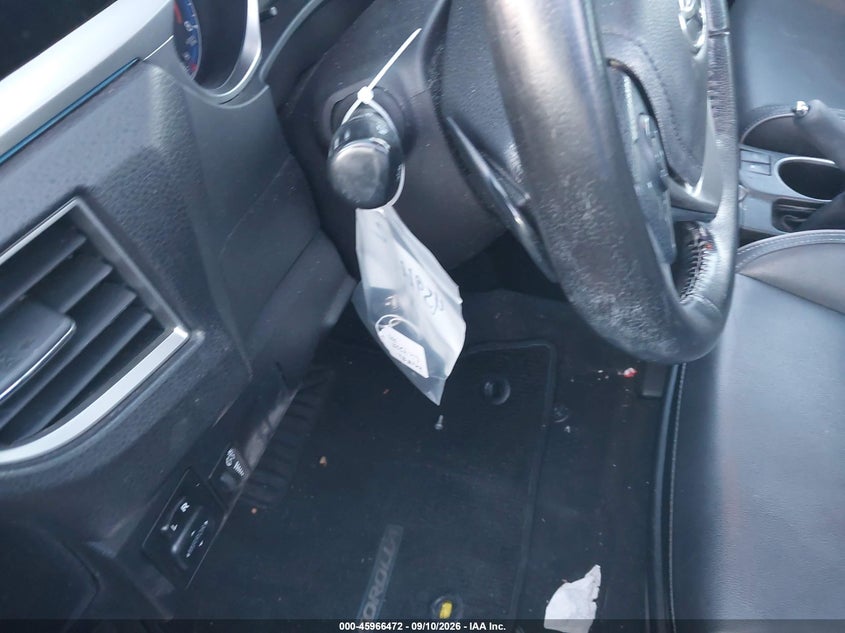 2016 TOYOTA COROLLA SEDAN 1.8L I-4 DOHC, VVT, REGULAR , 132HP