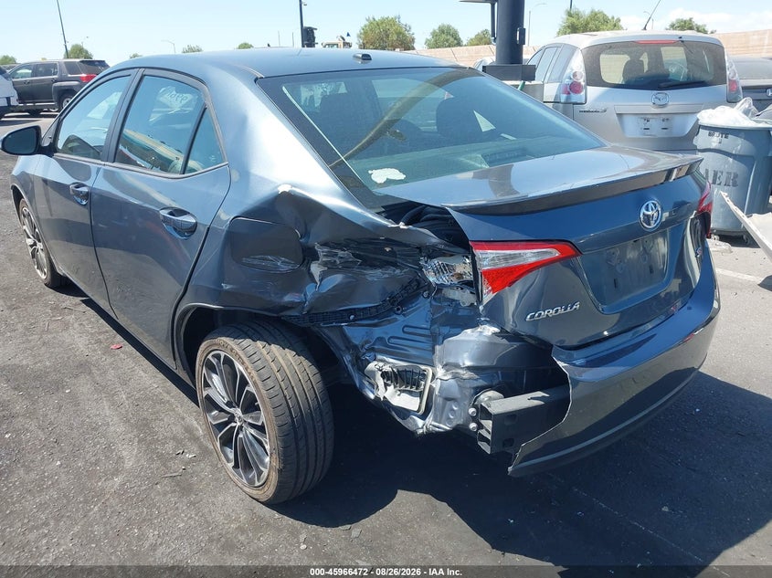2016 TOYOTA COROLLA SEDAN 1.8L I-4 DOHC, VVT, REGULAR , 132HP