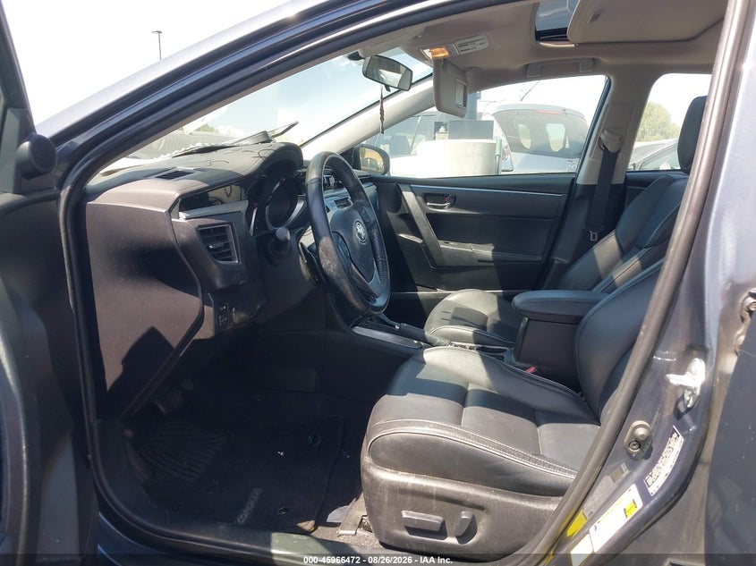 2016 TOYOTA COROLLA SEDAN 1.8L I-4 DOHC, VVT, REGULAR , 132HP