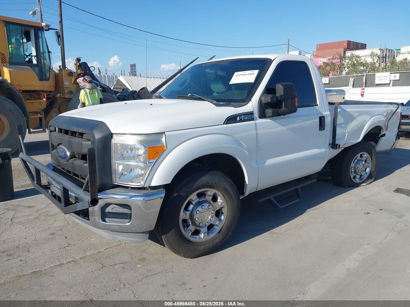 2014 Ford F250, Левый бок, IAAI, VIN 1FTBF2A61EEB00950 — фото 2