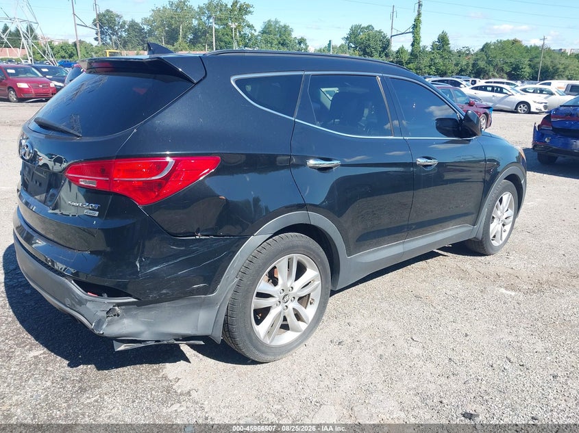 2013 HYUNDAI SANTA FE auction photo 4