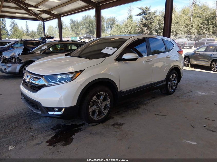 2017 Honda CR-V, Удар ззаду, IAAI, VIN 2HKRW2H83HH621419 — фото 2