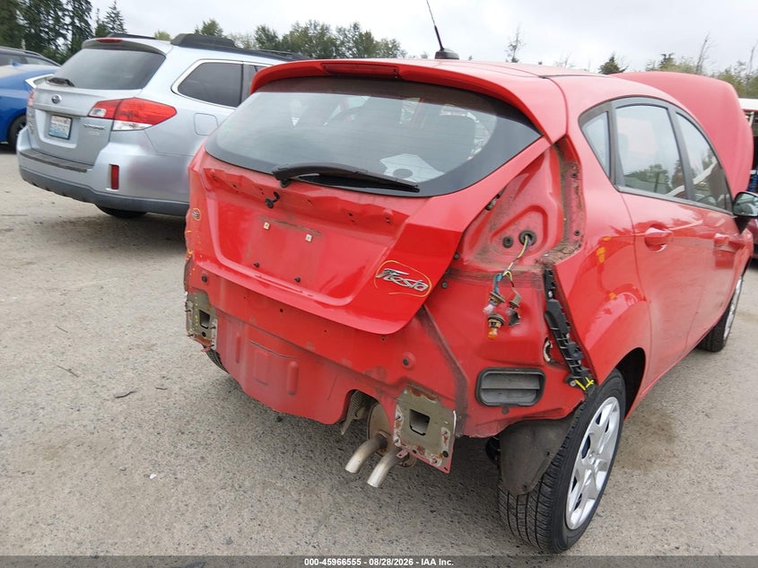 2012 FORD FIESTA HATCHBACK 1.6L I-4 DOHC, VVT, 120HP