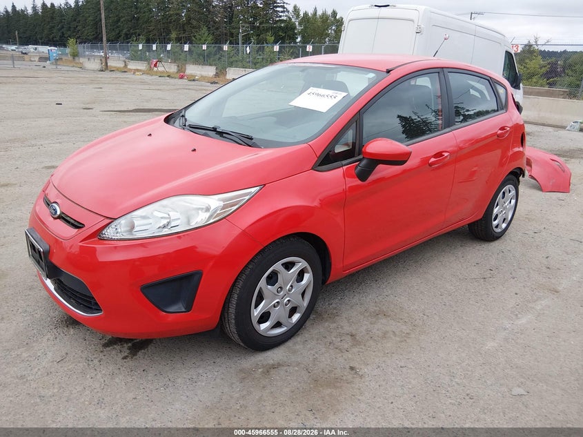 2012 FORD FIESTA HATCHBACK 1.6L I-4 DOHC, VVT, 120HP